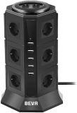 Bloc Multiprise 12 Prises + 5 USB