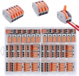 Bornes de connexion rapide à levier