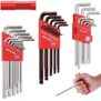 Clé Allen Meterk 34pcs Métrique/Torx/Impérial