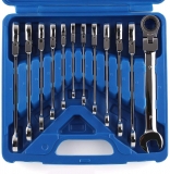 Jeu de clé Mixtes à Cliquet 12pcs