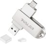 Clé USB 64Go USB 3.0 USB-C 2 en 1