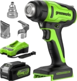 Décapeur thermique Greenwork Sans fil