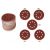 Disques Abrasifs 5 types 125mm 100pcs
