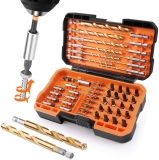 Embouts Visseuse et Forets Professionnels, Tacklife Set de 50 Pièces