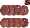 Lot 100 feuilles abrasives pour ponceuse orbitale 125mm