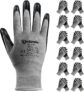 Gants de travail enduit de Nitrile