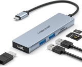 Hub USB-C 6 en 1