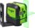 Huepar Niveau Laser Croix Vert