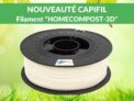Test du filament Homecompost de chez Capifil