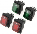 Interrupteur à bascule étanche ON-OFF 4pcs