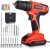Perceuse Visseuse Sans Fil, JUEMEL 20V