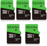 KEXIN Carte micro SD 32Go x5