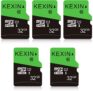 KEXIN Carte micro SD 32Go x5