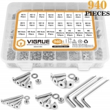 Kit Visserie M2 M3 M4 M5 940pcs