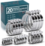 Lot de 20 colliers de serrage