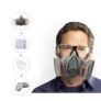 Masque de protection + lunettes
