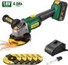 Meuleuse d’angle Sans Fil Popoman 18V