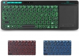 Clavier sans fil AZERTY Rii K18+RGB