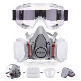 Masque de protection + lunettes + recharges