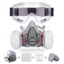 Masque de protection + lunettes + recharges