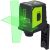 Niveau laser croix verte