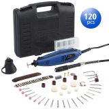 Outils Rotatif 130W + 120pcs accessoires