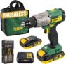 Perceuse sans fil TECCPO 60Nm + 2 batteries