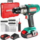 Perceuse Visseuse Sans fil 18V HYCHIKA 45Nm