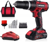 Perceuse Visseuse Sans fil Meterk 36Nm