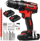 Perceuse Visseuse Sans Fil 21V 2 batteries