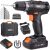 Perceuse Visseuse sans fil 18V + 2 batteries