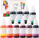 Pigment Liquide 20ml x 8 Couleurs pour résine