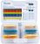 Kit Elegoo 525 resistances électrique 17 valeurs 0 Ohm-1M Ohm 1%