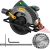 Scie Circulaire 1650W ALEAPOW