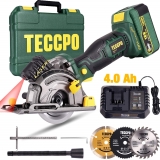 Scie circulaire sans fil TECCPO 18V 4.0Ah