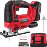 Scie Sauteuse Sans Fil Meterk 20V