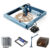 SCULPFUN SF-A9 20W Laser Cutter + Rotary Roller + Laser Bed + Camera + Fireproof Enclosure