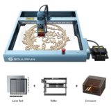 SCULPFUN SF-A9 20W + Rotary + Bed + Enclosure