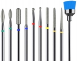 Set 10 Embouts Ponceuse de précision