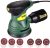 Ponceuse Excentrique TECCPO 350W + 12 disques
