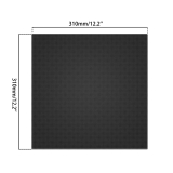 Plateau verre 310x310x4mm TENLOG