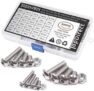 Kit Vis et Écrou 500pcs M3 M4 M5 Inox