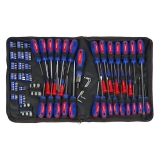 Set complet de tournevis WORKPRO 130 en 1 + Housse