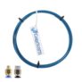 Tube PTFE Capricorn 1m + 2 pneufits