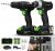 Perceuse Visseuse sans Fil GALAX PRO 20V + Visseuse à chocs